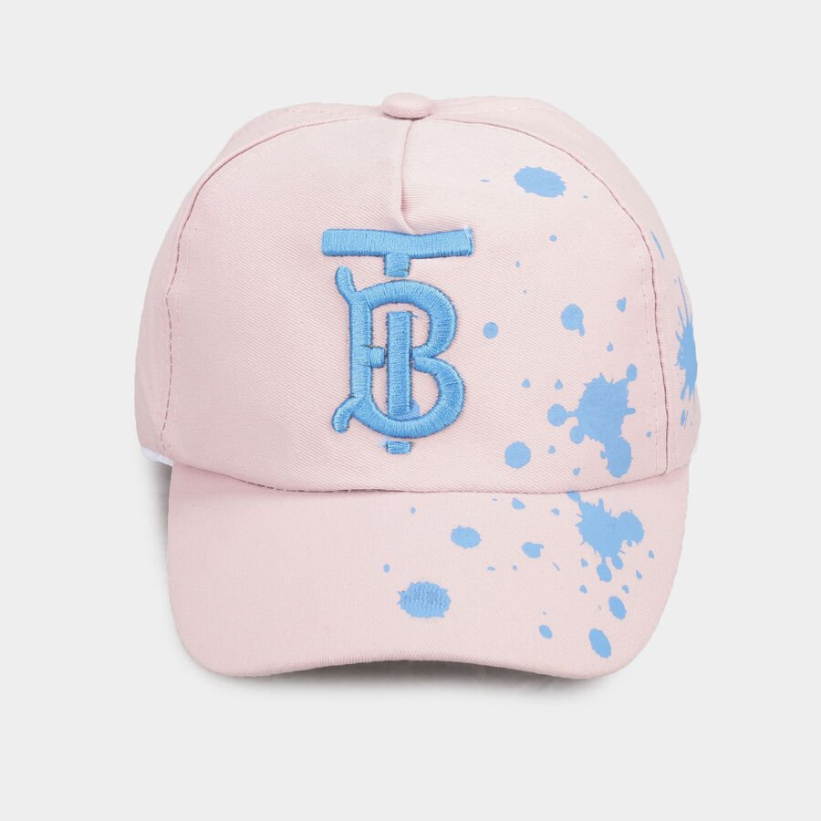 Kids' Pink Canvas Cap, , large image number null