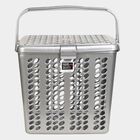 Grey Plastic Basket, , small