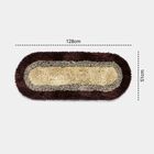 Coffee shaggy Bed Side Runner, , small image number null
