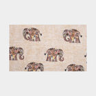 Beige Cotton Blend Pillow Cover, , small image number null