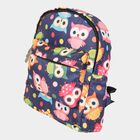 Kid's Navy Blue Nylon and Polyester Bag, , small
