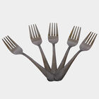 Stainless Steel Hammered Fork - 5 Pcs., , small image number null