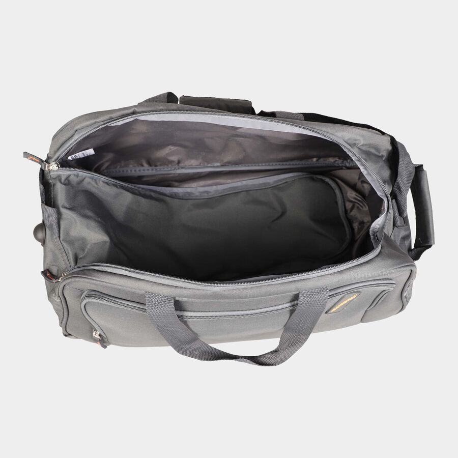 Grey Polyester Duffle Trolley, , large image number null