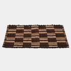 Brown Polyester Cotton Door Mat, , small