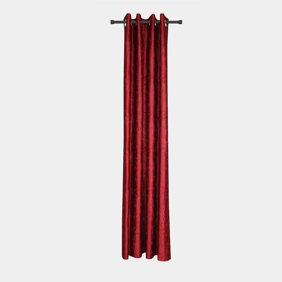 5ft. Maroon Window Curtain, , large image number null