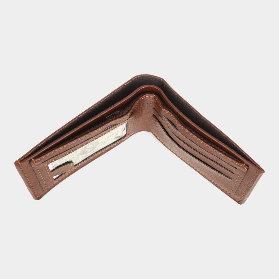 Men's Tan Polyurethane Wallet, , large image number null