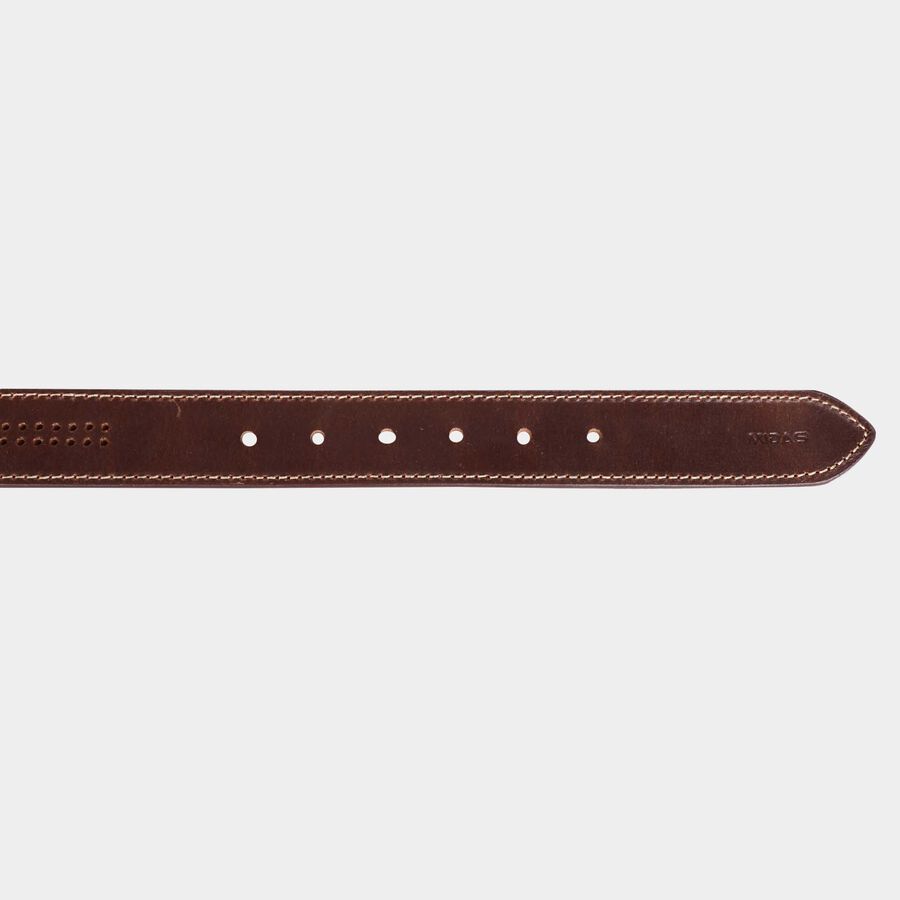 Men's Polyurethane Casual Belt, Size 36, Smooth/Plain, , large image number null