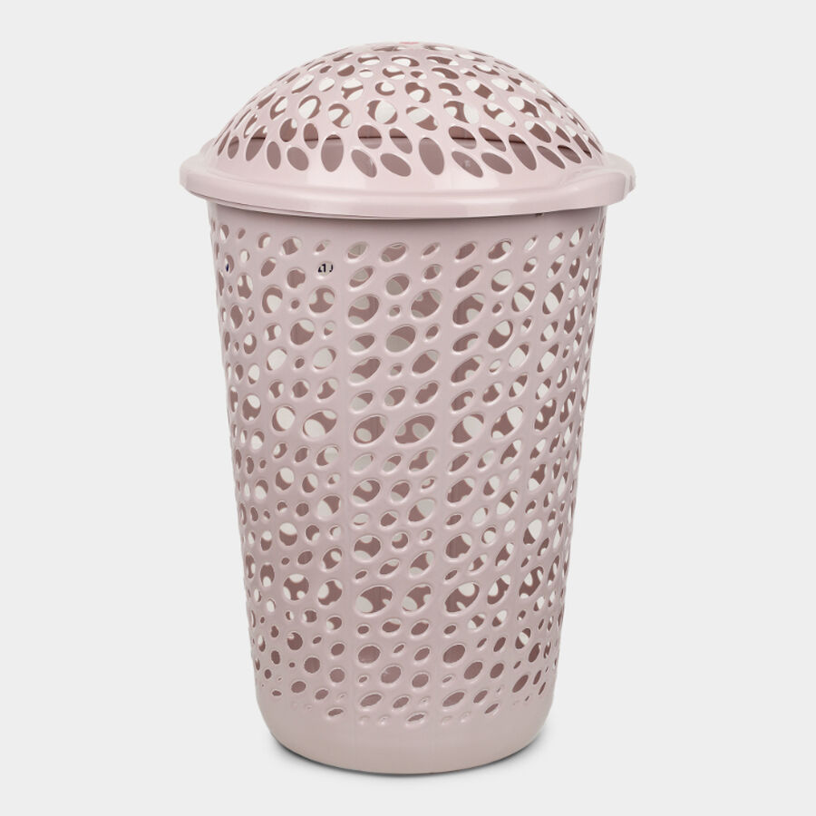 55L Plastic Laundry Basket, , large image number null