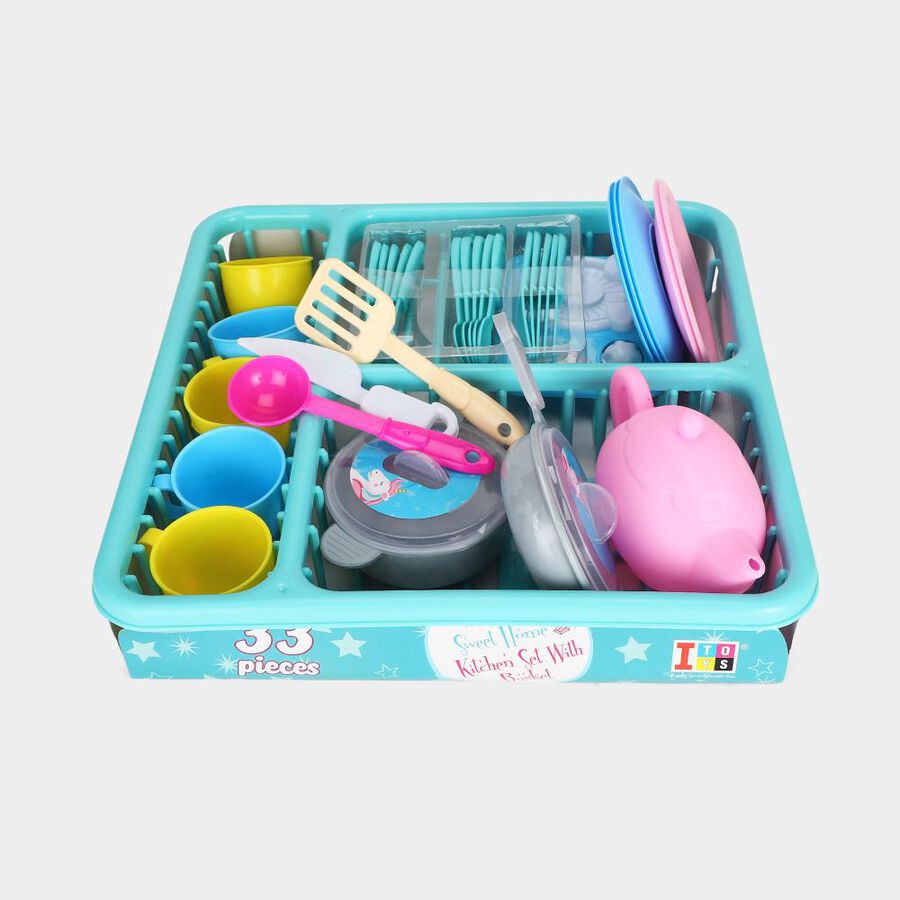 Kid's Plastic Kitchen Set, , large