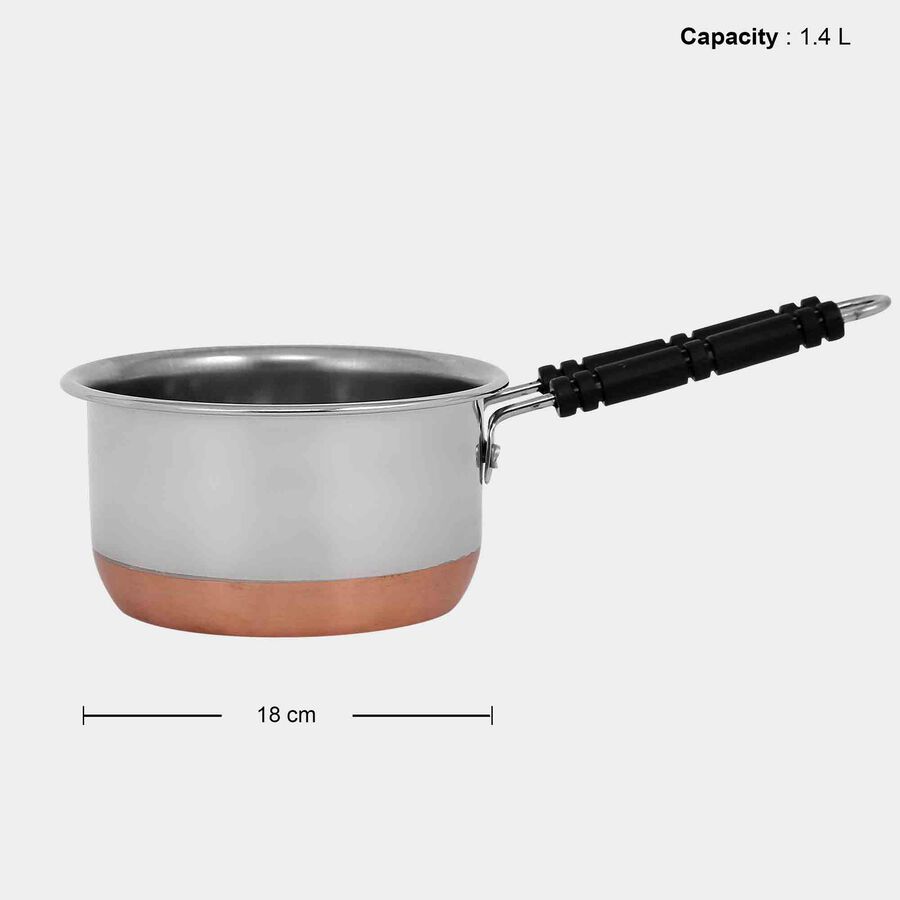1.4 L Stainless Steel Sauce Pan, , large image number null