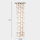 7ft. Cream Microfiber Door Curtain, , small image number null