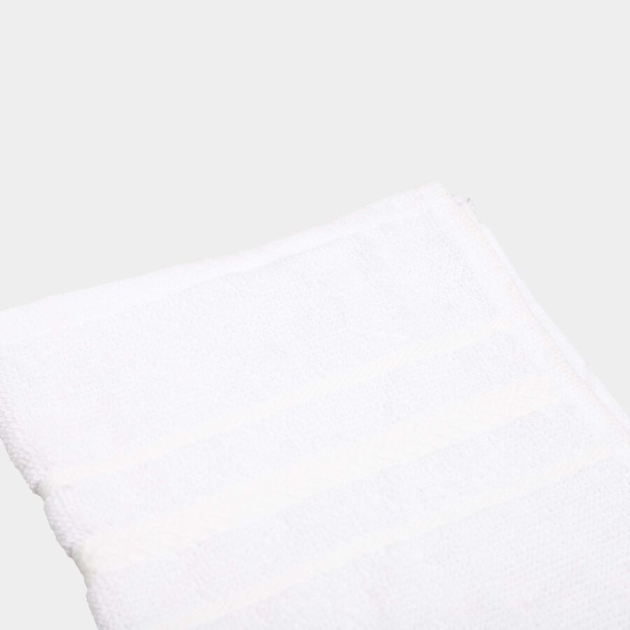 400 GSM White Cotton Hand Towel, , large image number null
