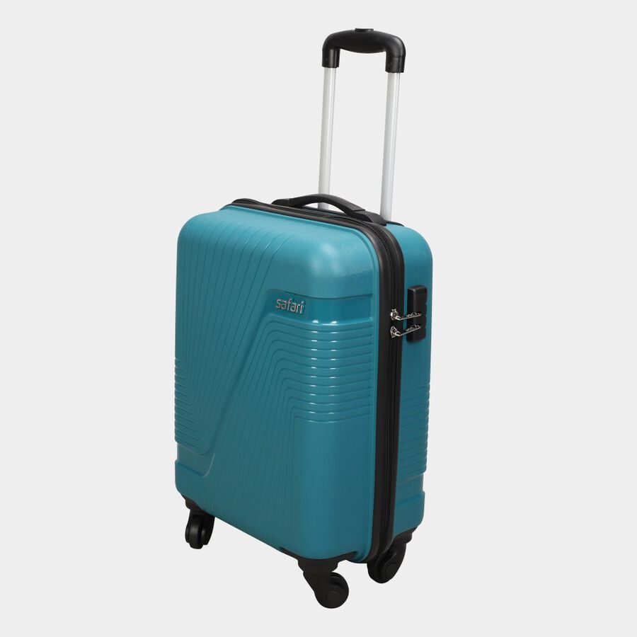 4-Wheel Jade Polypropylene Hard Case Trolley, Small, , large image number null