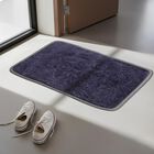 Anti-Skid Grey Polyester Door Mat, , small