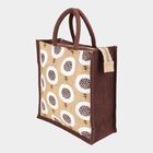 Brown JuteLunch Bag, , small
