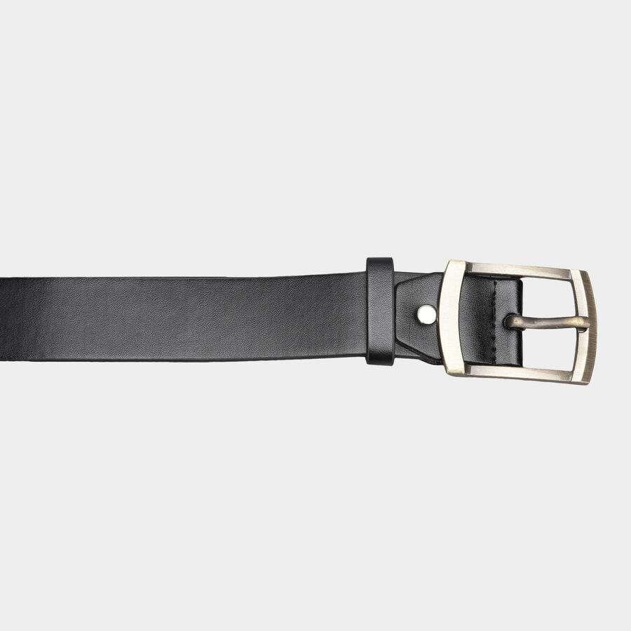 Men Casual Black Belt (36 in.), , large image number null