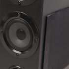 Wood Speaker, Black, 320 mm X 200 mm X 690 mm, 40 W RMS, , small image number null