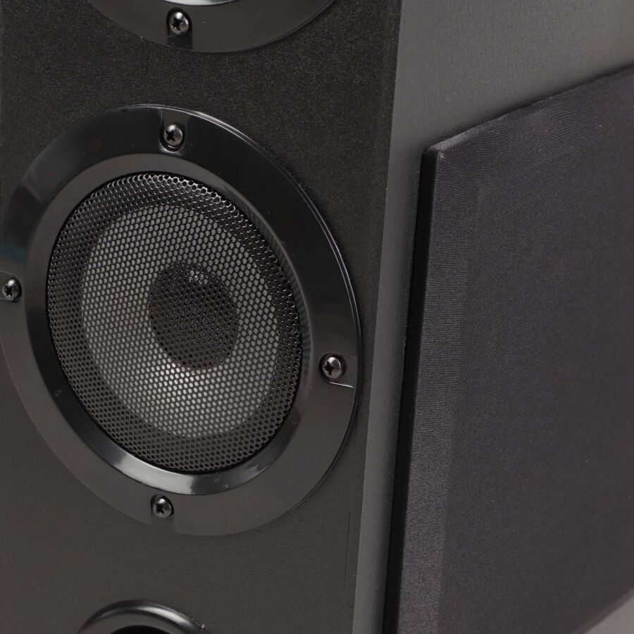 Wood Speaker, Black, 320 mm X 200 mm X 690 mm, 40 W RMS, , large image number null