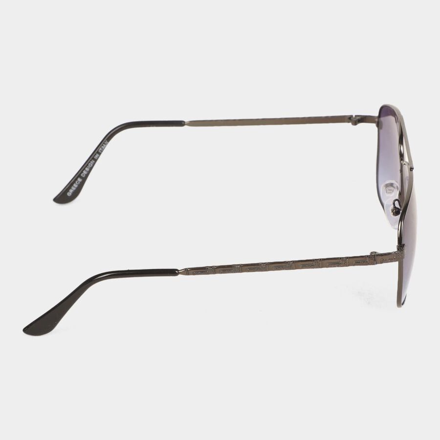 Women's Metal Gradient Rectangle Sunglasses, , large image number null