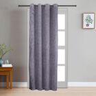 7 ft. Grey Polyester Curtain, , small image number null