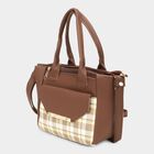 Women's Tan Polyurethane Sling Bag, , small image number null