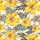 Yellow Cotton Blend Pillow Cover, , small