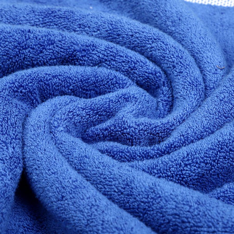480 GSM Blue Cotton Bath Towel, , large image number null