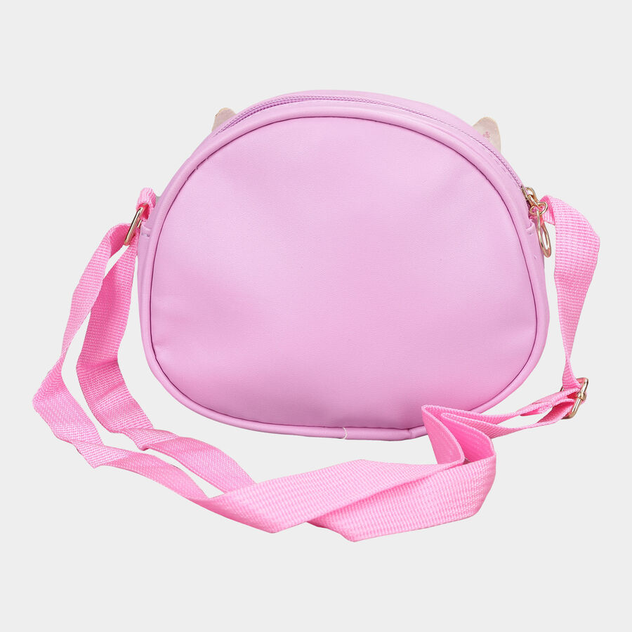 Kid's Pink Polyurethane Bag, , large image number null