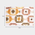 Orange Cotton Double Bedsheet With Pillow Cover, , small image number null