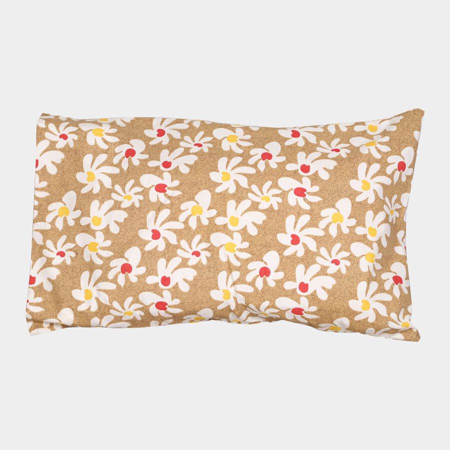 Brown Cotton Pillow Cover, , large