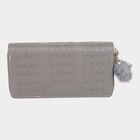 Women's Polyurethane Zipper Hand Pouch, , small image number null