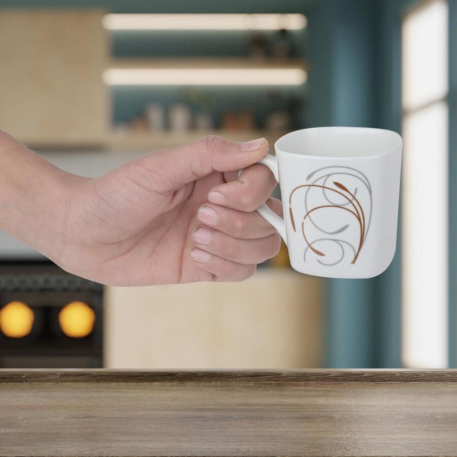 150 ml Bone China Mug, Set of 6, , large image number null
