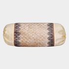 Beige Microfiber Bolster Cover, , small image number null