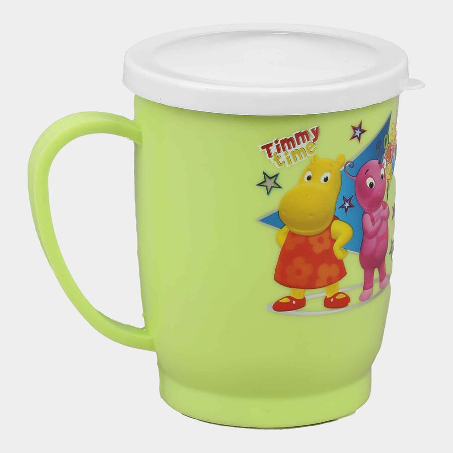 Plastic And Stainless Steel Mug, 225 ml, Microwave Safe, , large image number null