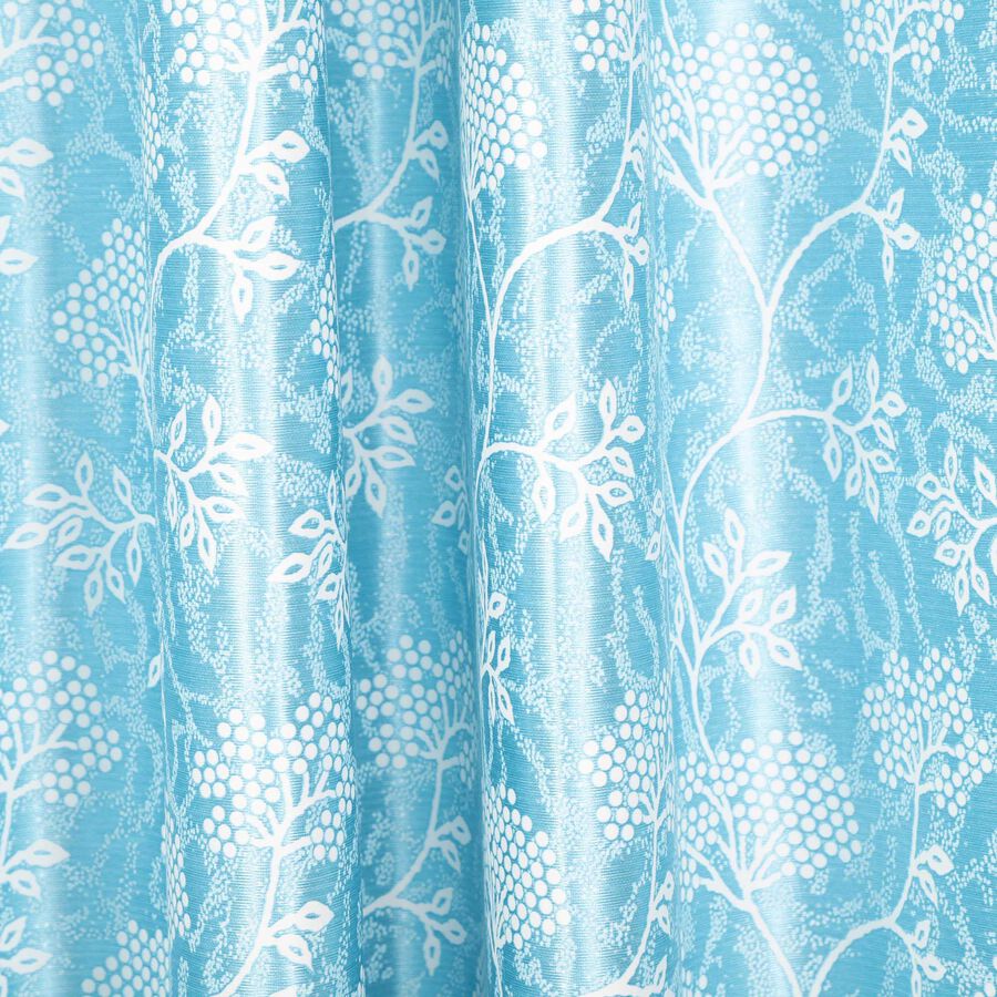 7ft. Blue Microfiber Door Curtain, , large image number null