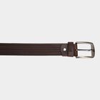 Men's Brown Leather Casual Belt, , small image number null