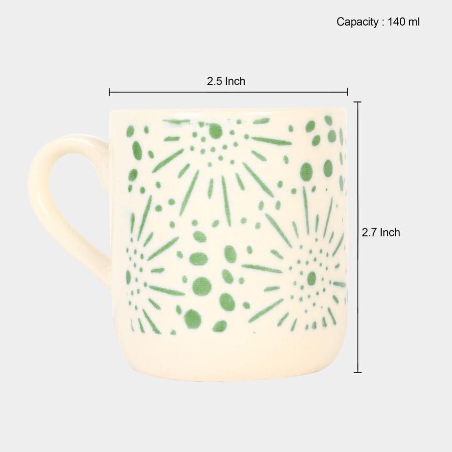 120 ml Stoneware Mug, Set of 6, , large image number null