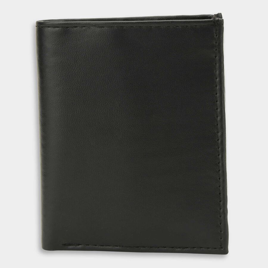 Men PU Black Card Case, , large image number null