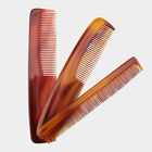 Plastic Hair Comb, Set of 3 - Colour/Design May Vary, , small image number null