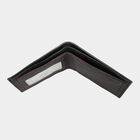 Men's Black Polyurethane Wallet, , small image number null