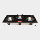 Glass Top With Stainless Steel Bottom Gas Stove , , small image number null