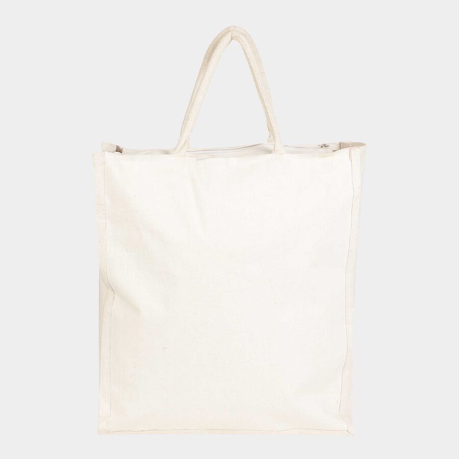 Women's Plain Polyurethane Shopping Bag, Medium, , large image number null