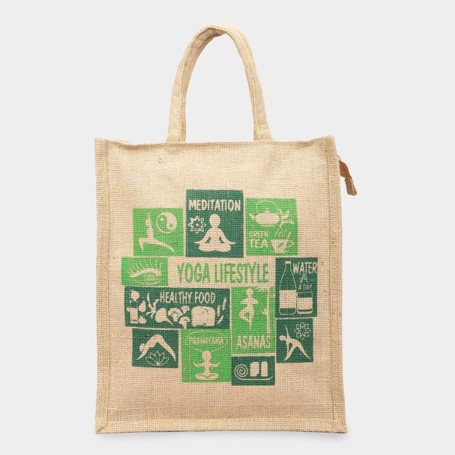 Beige Jute Bag , , large image number null