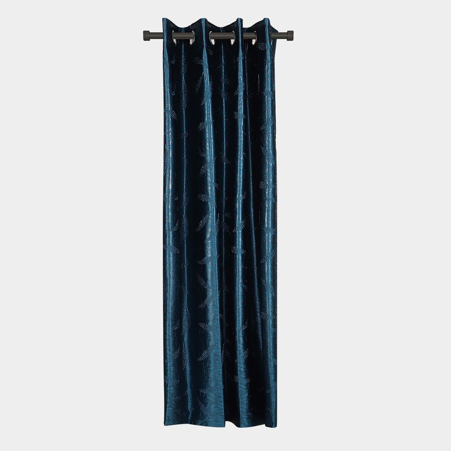 5ft. Blue Window Curtain, , large image number null