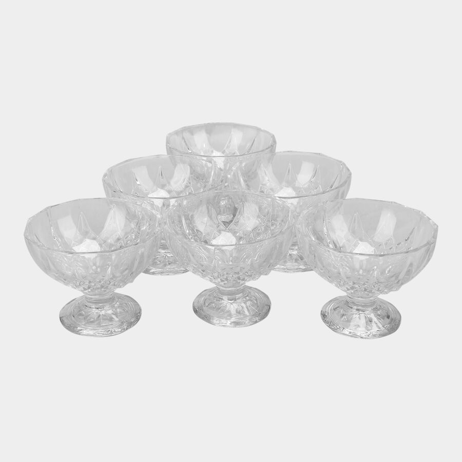 Glass Bowl, Set of 6, , large image number null