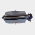 Women's Polyurethane Zipper Sling Bag, , small image number null
