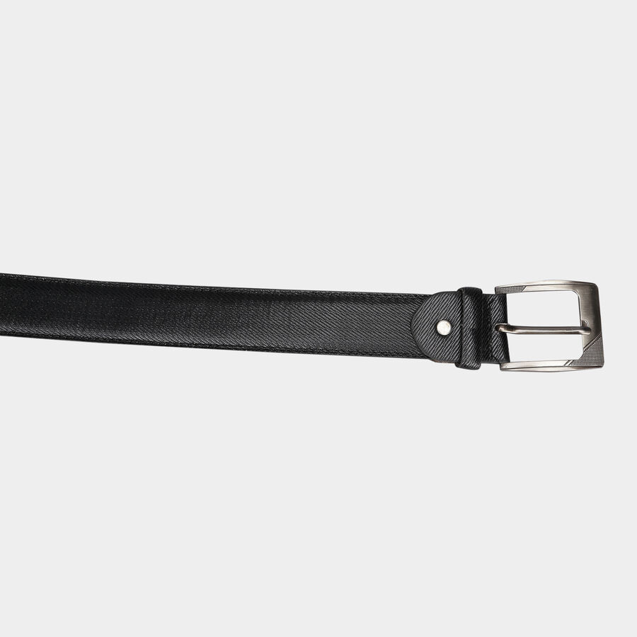 Men's Polyurethane Casual Belt, Size 32, Textured, , large image number null
