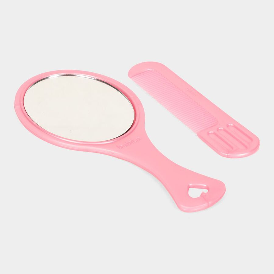 Plastic Comb With Mirror Set of 5, , large image number null