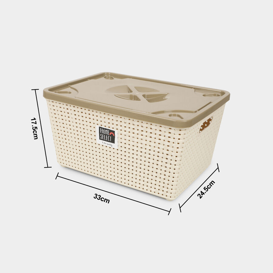 Dune Basket with Lid, , large image number null