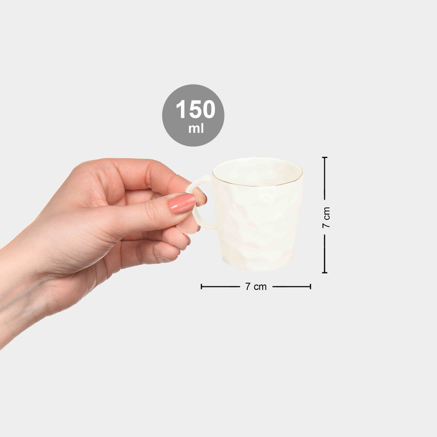 150 ml Bone China Cup, Set of 6, , large image number null